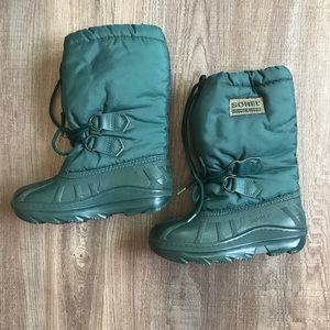 SOREL SNOW AND RAIN BOOTIES